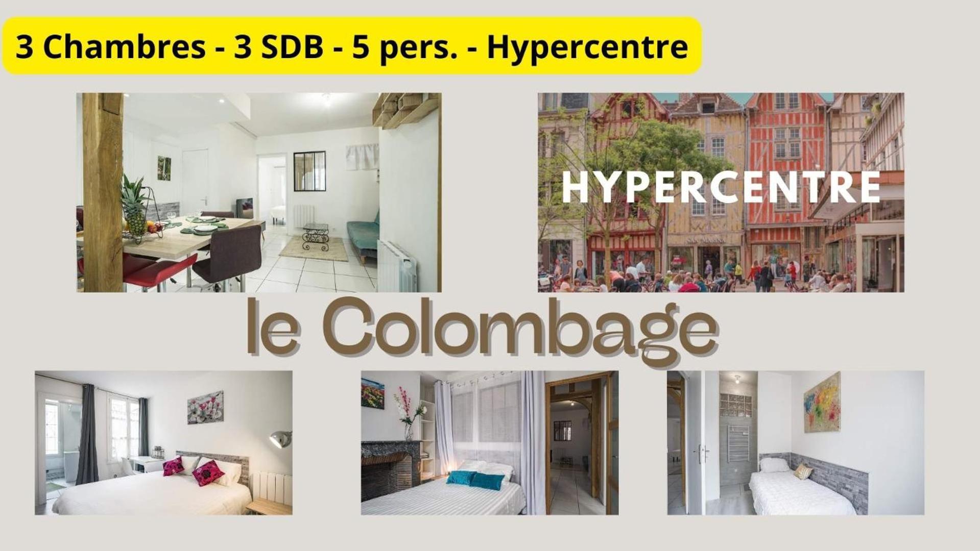 Le Colombage-3 Chambres- Hypercentre تروي المظهر الخارجي الصورة